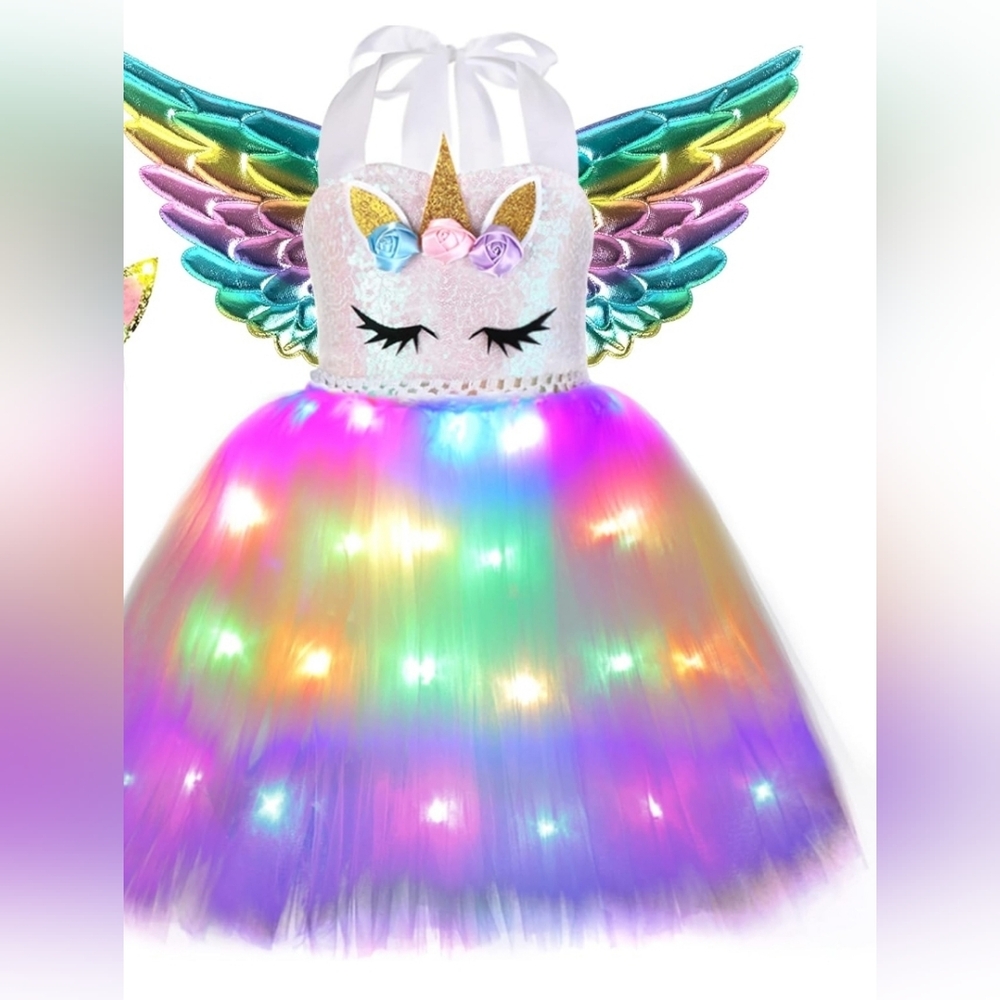 Toddler unicorn light up costume